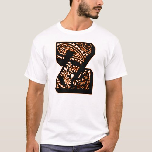 Paisley Monogram _ Z T_Shirt