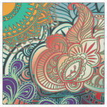 Paisley Mosaic Pattern I + your ideas Fabric