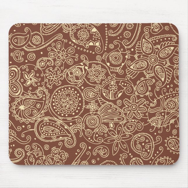 Paisley Mouse Pad (Front)