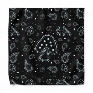 Paisley Mushroom Bandana