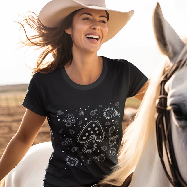 Paisley Mushroom T-Shirt (Creator Uploaded)