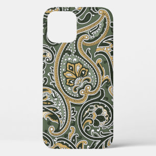 Paisley Oriental Ethnic, Vintage Seamless. iPhone 12 Case