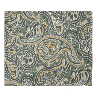 Paisley Oriental Ethnic, Vintage Seamless. Duvet Cover