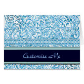Paisley Passion - Blue (Henna) (Front Horizontal)