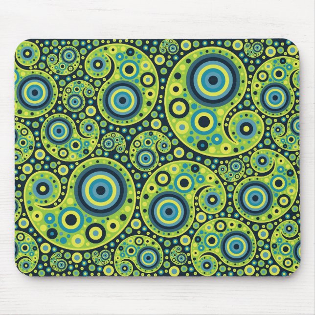 Paisley Passion Mouse Mat (Front)