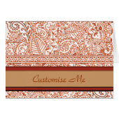 Paisley Passion - Orange (Henna) (Front Horizontal)