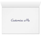 Paisley Passion - Orange (Henna) Cards (Inside Horizontal (Bottom))
