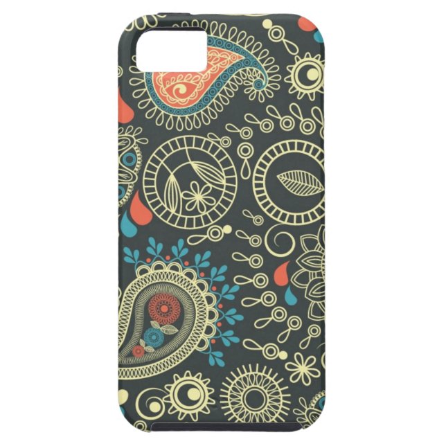 Paisley Pattern 3 Case-Mate iPhone Case (Back)