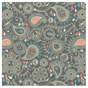 Paisley Pattern 3 Fabric