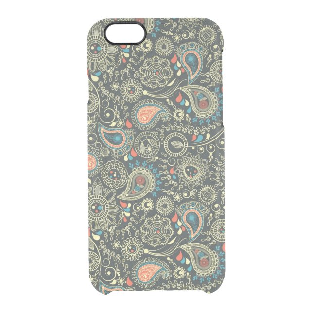 Paisley Pattern 3 Uncommon iPhone Case (Back)