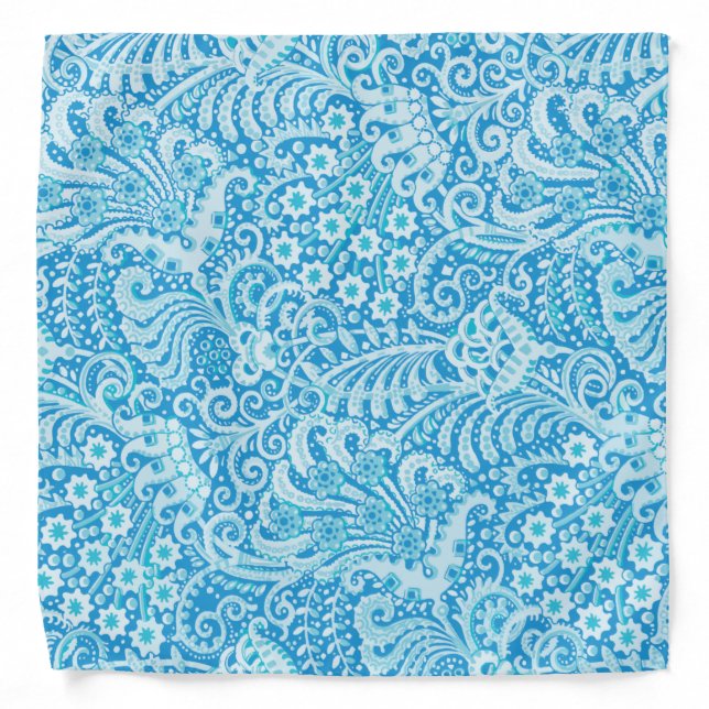 Paisley Pattern-5 Bandana (Front)