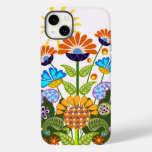 Paisley pattern and Fantasy Flowers Case-Mate iPhone 14 Plus Case