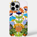 Paisley pattern and Fantasy Flowers Case-Mate iPhone 14 Pro Max Case