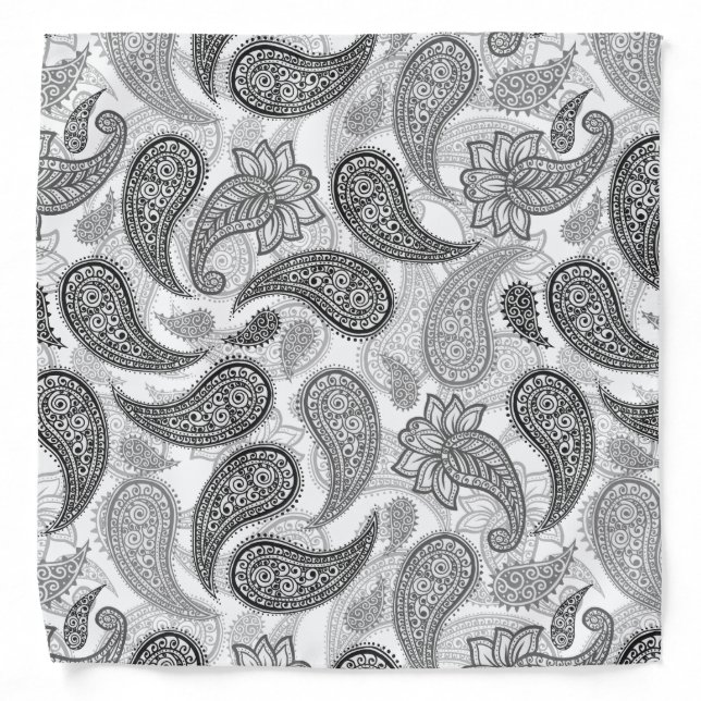 Paisley Pattern  Bandana (Front)