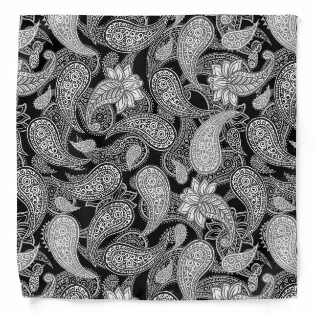 Paisley Pattern  Bandana (Front)