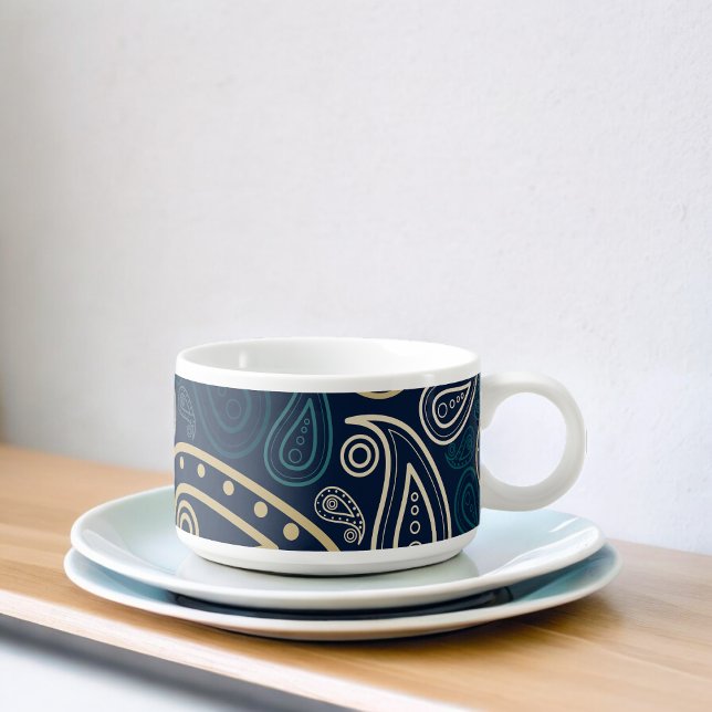 Paisley Pattern Bowl (Chili Bowl)