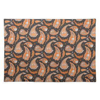 Paisley pattern cloth placemat