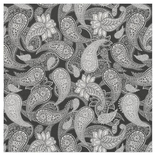 Paisley Pattern Fabric