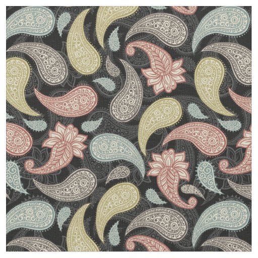 Paisley Pattern Fabric