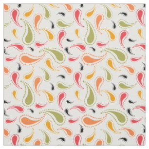 Paisley Pattern Fabric   Cute Paisley Print