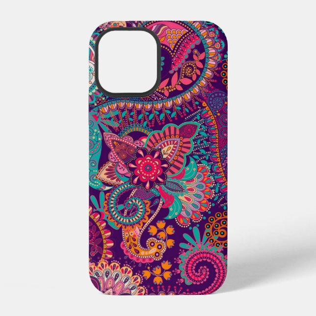 Paisley pattern iphone case (Back)