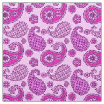 Paisley pattern, orchid and amethyst purple fabric