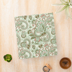 Paisley Pattern, Persian Paisley, Oriental Paisley Binder