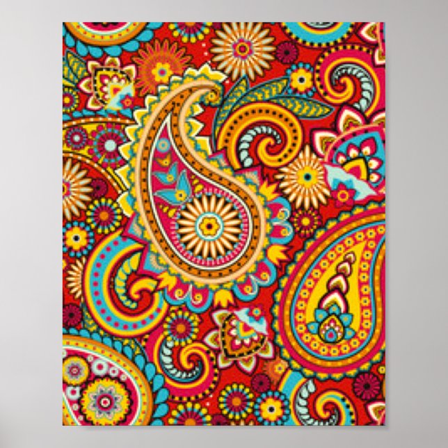 Paisley Pattern Print (Front)