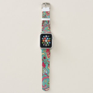 Paisley pattern. Seamless oriental pattern based o Apple Watch Band