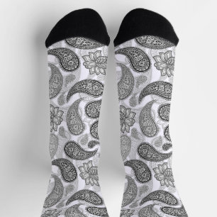 Paisley Pattern Socks