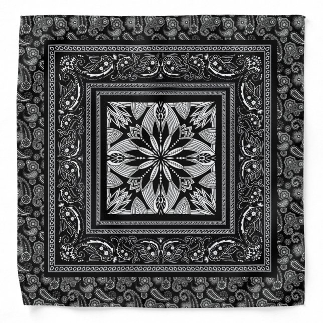 Paisley Patterns Bandana (Front)