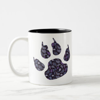 Paisley Paw Print Mug