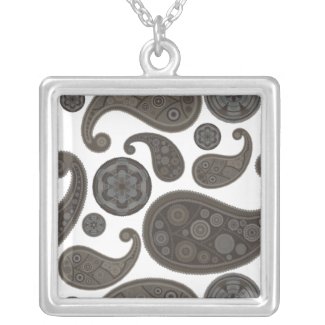 Paisley necklace