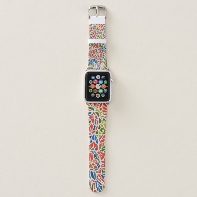 Paisley Perfection Apple Watch Band (Front)