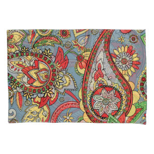 Paisley Perfection: Oriental Vintage Pattern Pillow Case