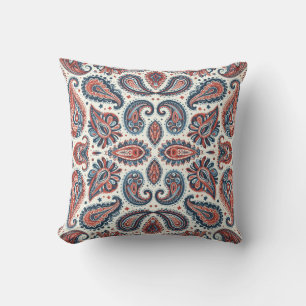 Paisley Pride Throw Pillow