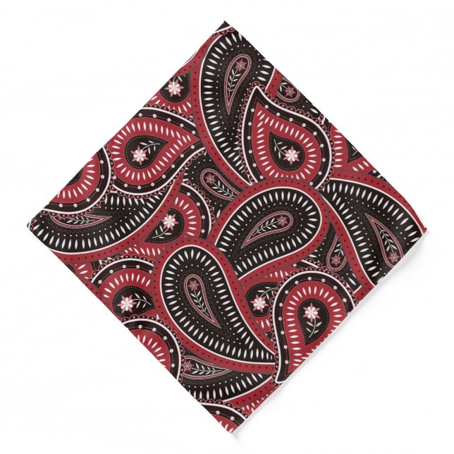 Paisley Print Bandana (Front)