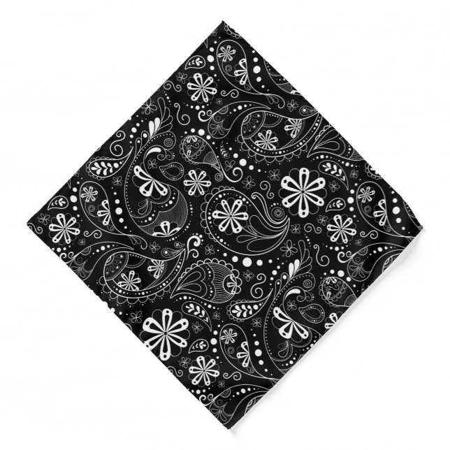 Paisley Print Bandana (Front)