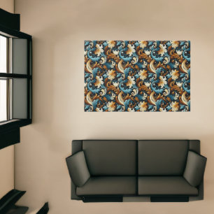 Paisley Print Indoor Area Rug