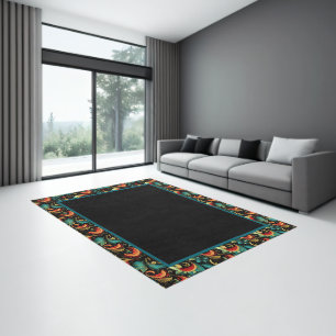 Paisley Print Indoor Area Rug