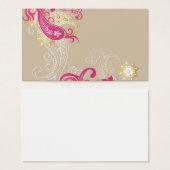 Paisley Profile Card (Front & Back)