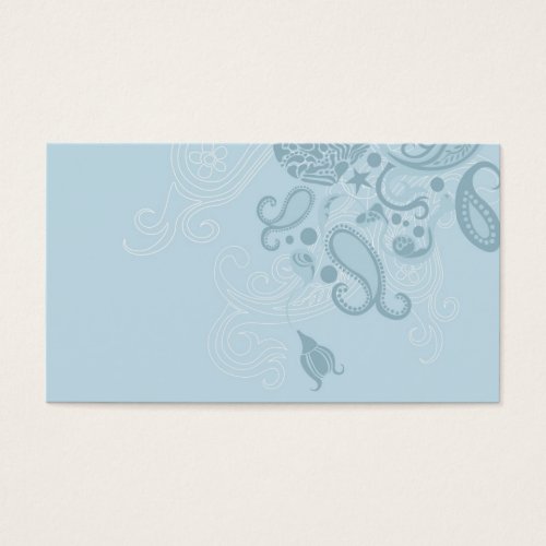 Paisley Profile Card Business Card Template