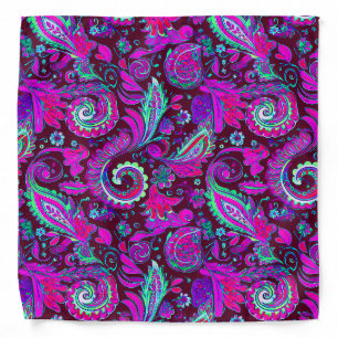 Paisley Psychedelic Bandana