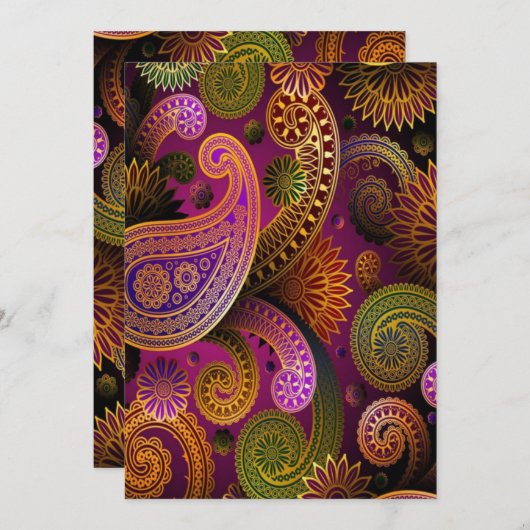 Paisley Purple (Front/Back)
