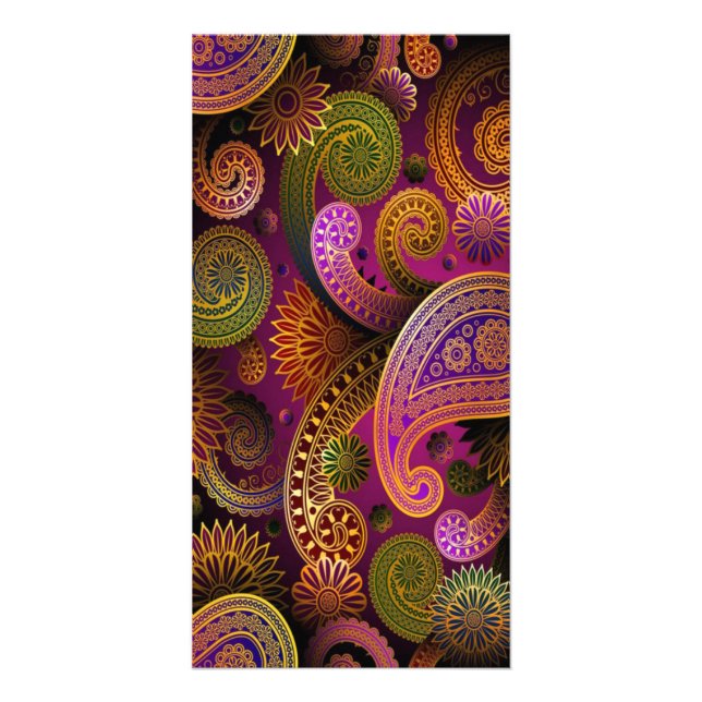 Paisley Purple Card (Front)