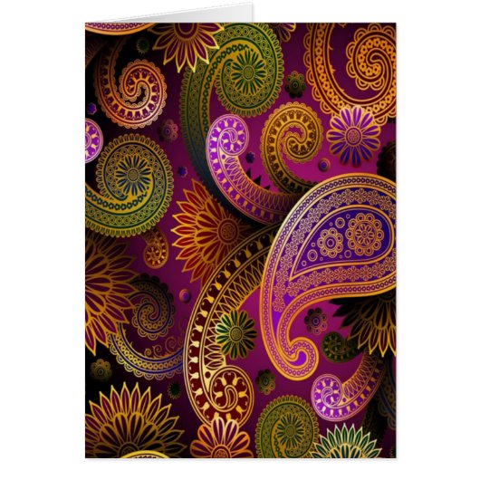 Paisley Purple Cards (Front)