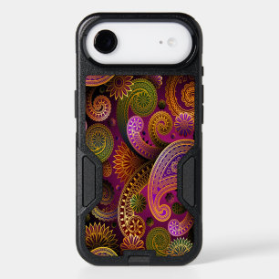 Paisley Purple Green iPhone 17 Air Case