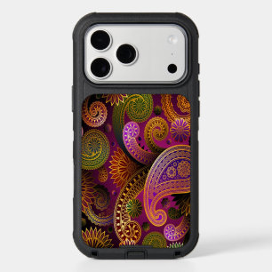 Paisley Purple Green iPhone 17 Pro Max Case