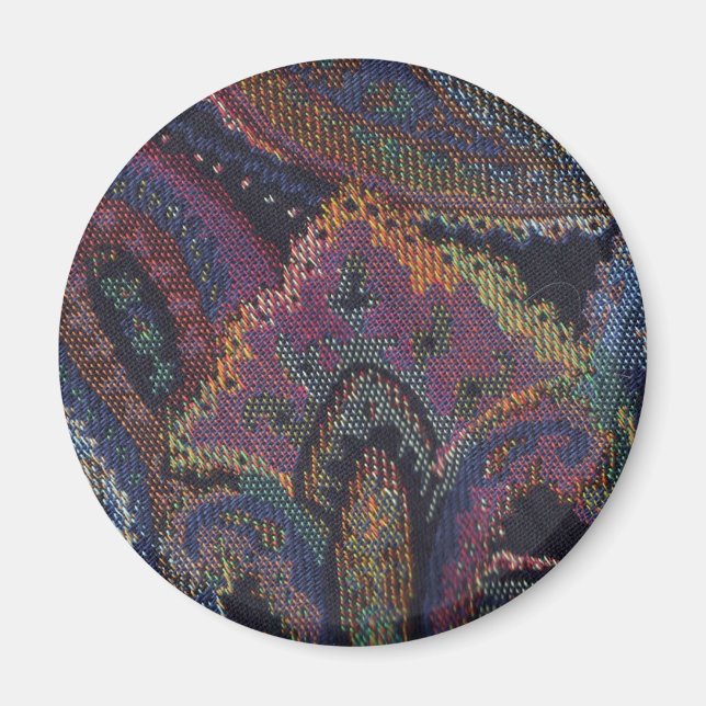 Paisley Purple Magnet (Front)