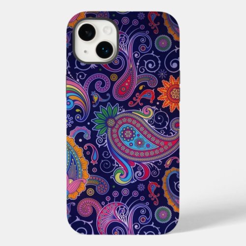 Paisley Purple pink Case_Mate iPhone 14 Plus Case